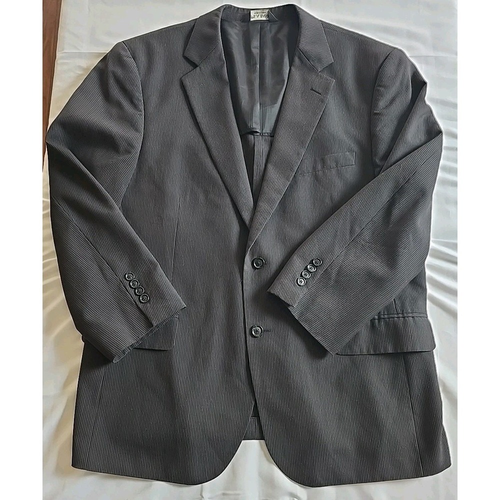 Jos. A. Bank Wool Pinstripe Sport Coat‎ Men's 44S Stay Cool Blazer